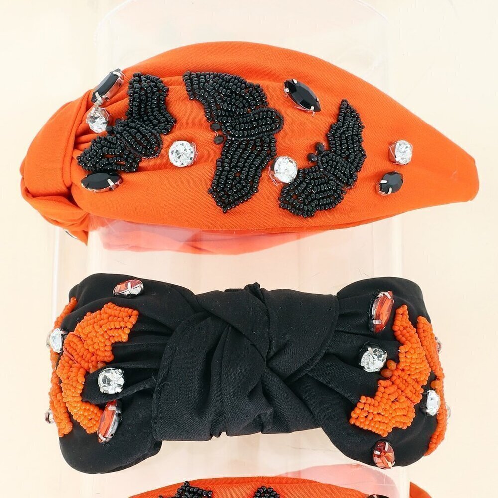 LADIES HALLOWEEN HEADBAND HAND CRAFTED/HANDMADE NWT - Picture 3 of 5